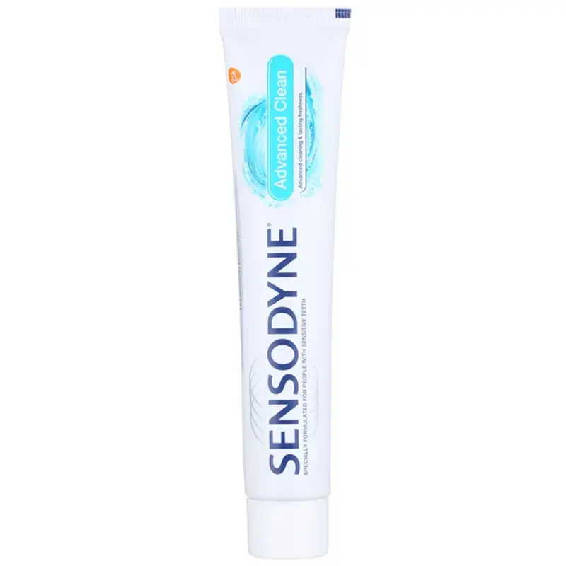 Sensodyne Advanced Clean Fluoride Toothpaste for Complete Tooth Protection 75 Ml