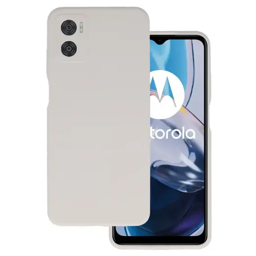 Silicone Lite Case for Motorola Moto E22/E22i titanium