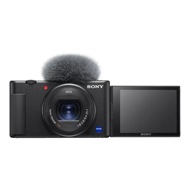 Sony Camera Compact VLog ZV-1AB ZV1AB black Schwarz (ZV1AB CE3) SONYCE3) SONY CE3)