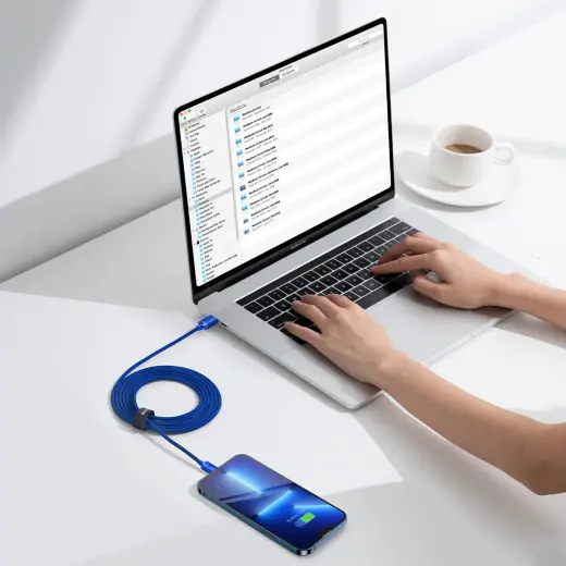 Baseus CAJY000303 data transfer and charging cable | USB-C to Lightning | 20W | 2m | blue