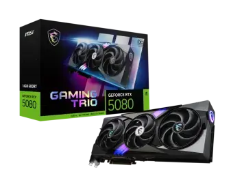 Videokarte MSI GeForce RTX 5080 Gaming Trio OC