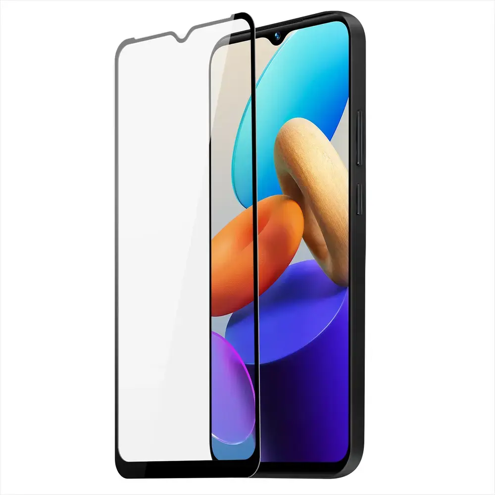 Dux Ducis 9D Tempered Glass for Vivo Y35 / Vivo Y22 / Vivo Y22s – 9H Tempered Glass with Black Frame