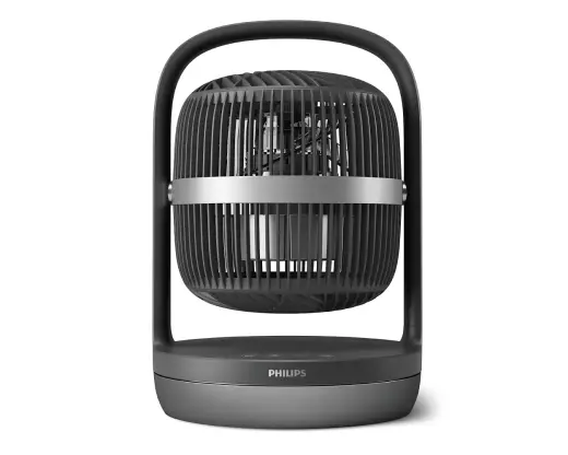 PHILIPS 3000. sērijas Galda ventilators, melns