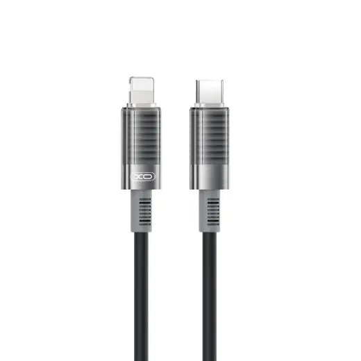 XO NB-Q282A провод для передачи данных и зарядки | USB-C на Lightning | 27W | 1m | черный