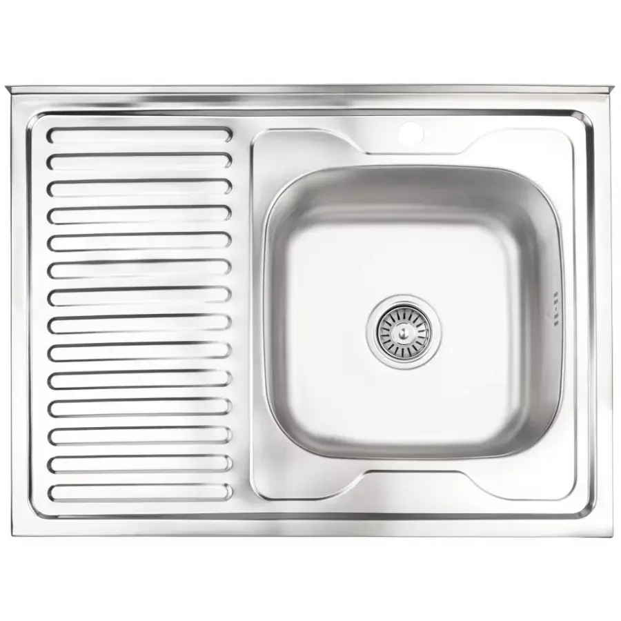 AB Stainless steel kitchen sink 800X600X0