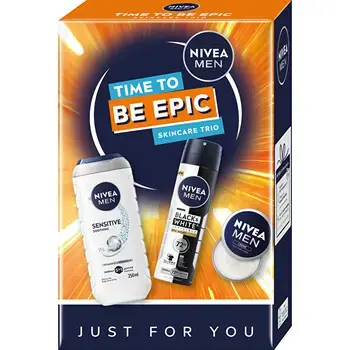 Nivea Homme Time to Be Epic Set - Dárková sada pro muže