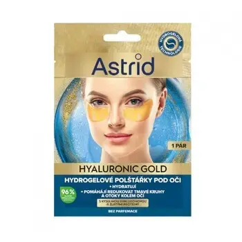 Astrid Hyaluronic Gold - hydrogel eye patches with gold proteins and ceramides