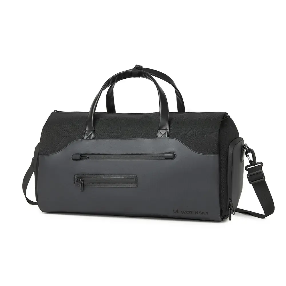 Wozinsky Premium Suit Travel Bag with Wet Pocket (45L) - Black