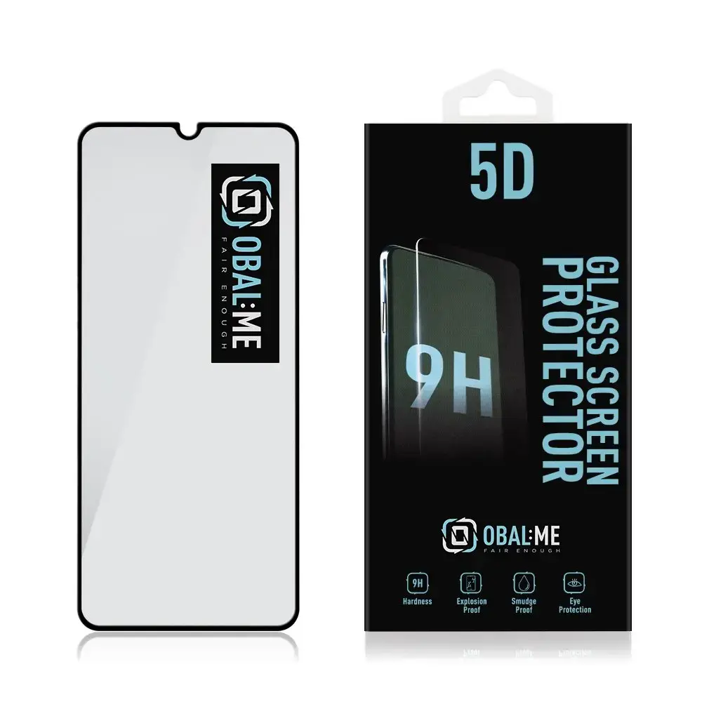 OBAL:ME 5D Glass karastatud klaas telefonile Xiaomi Redmi A3, must