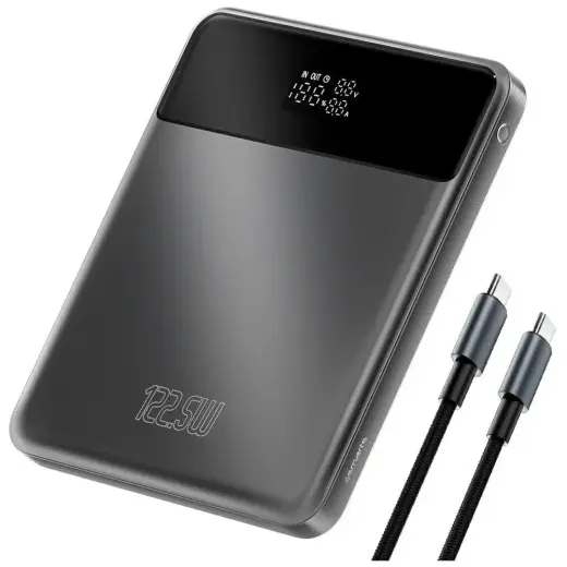 Enterprise Slim ārējais akumulators (powerbank) | 20 000 mAh | 122.5W | pelēks