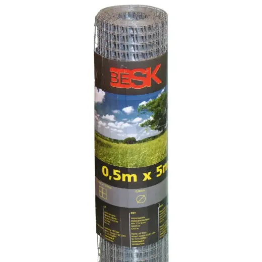Welded wire fence 0.5mx5m (12.7x12.7mm)