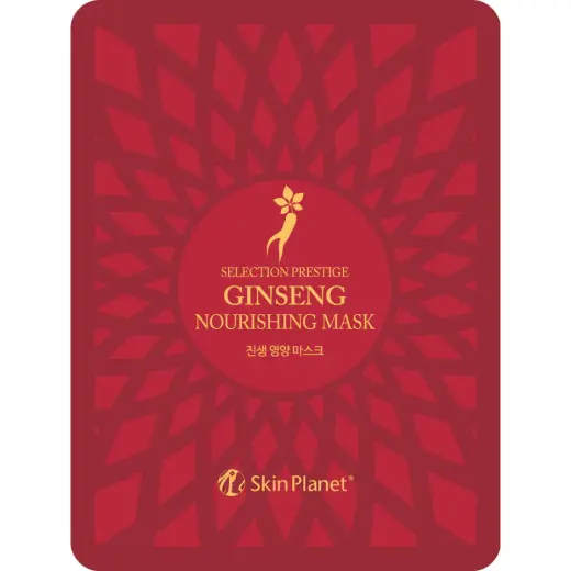 Mijin, Skin Planet, Ginseng, Nourishing, Sheet Mask, For Face, 25 ml