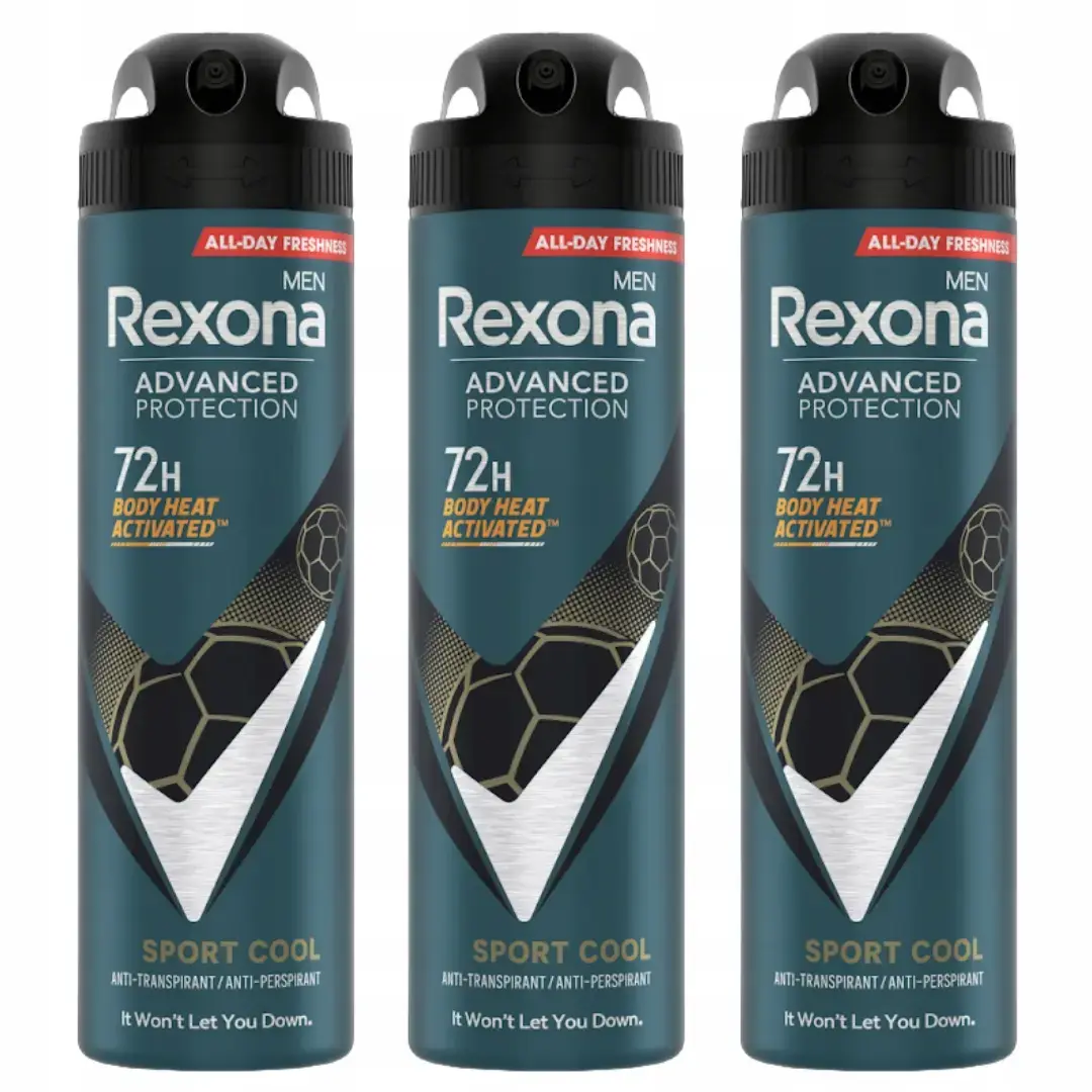 Rexona Advanced Protection Antiperspirant Spray 72 Hours for Men Sport Cool 150ml
