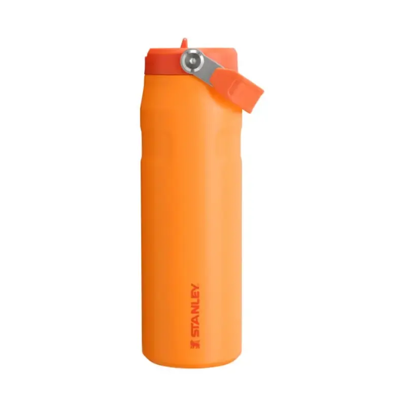 Thermos bottle with straw The IceFlow Bottle Flip Straw 2.0 0.71L orange