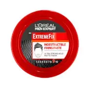 L'Oreal Men Expert Extreme Fix Indestructible Hair Fixing Paste 75ml-No Colour