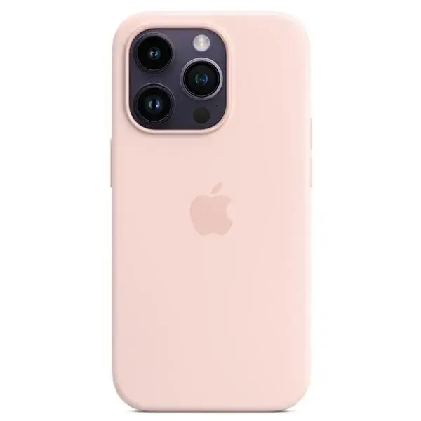 Etui Apple MPTT3ZM|A iPhone 14 Pro Max 6,7" MagSafe różowy|chalk pink Silicone Case