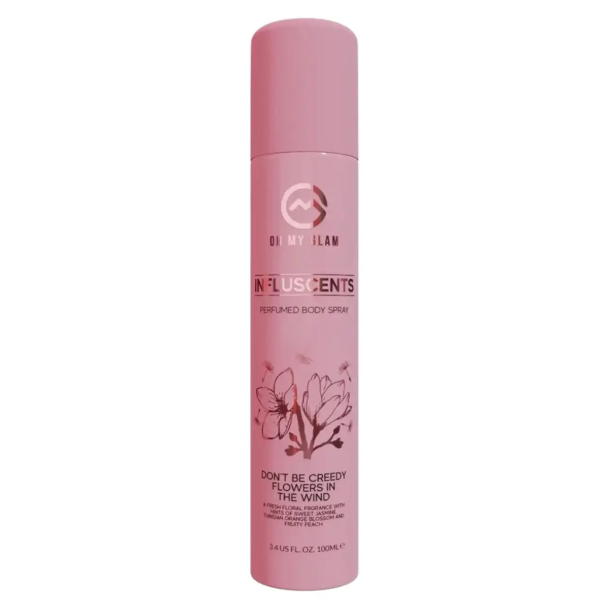 Oh My Glam, Influscents Don't Be Greedy: Flowers In The Wind, Body Spray, 100 ml