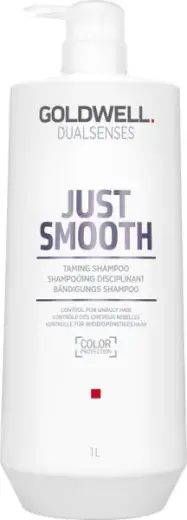 Goldwell Dual Senses Just Smooth Taming Shampoo 1000Ml in Clear