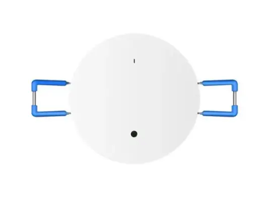 Presence and movement sensor with illuminance meter, recessed, 230Vac, TUYA / Smart Life