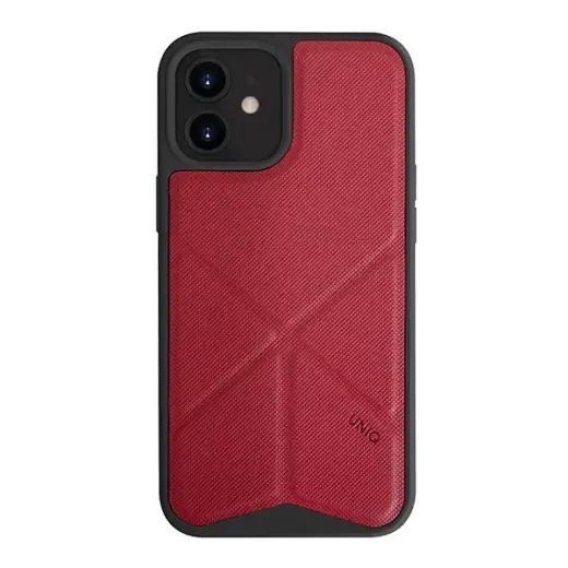 UNIQ etui Transforma iPhone 12 mini 5,4" czerwony|coral red