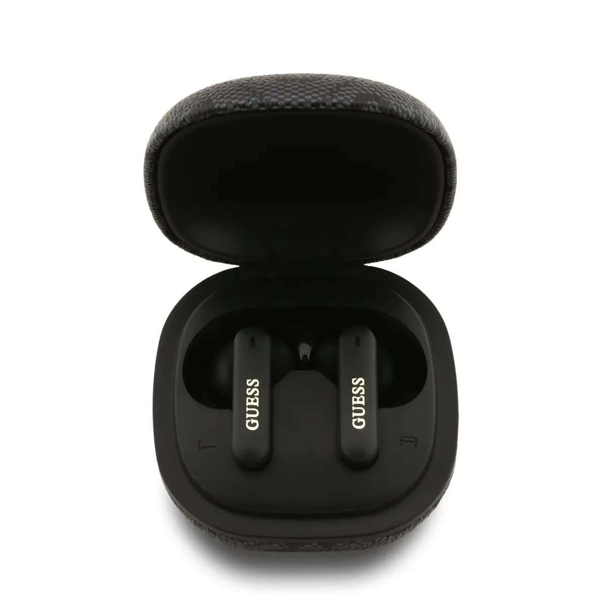 Guess PU 4G Script Logo ENC TWS Wireless Earphones Black