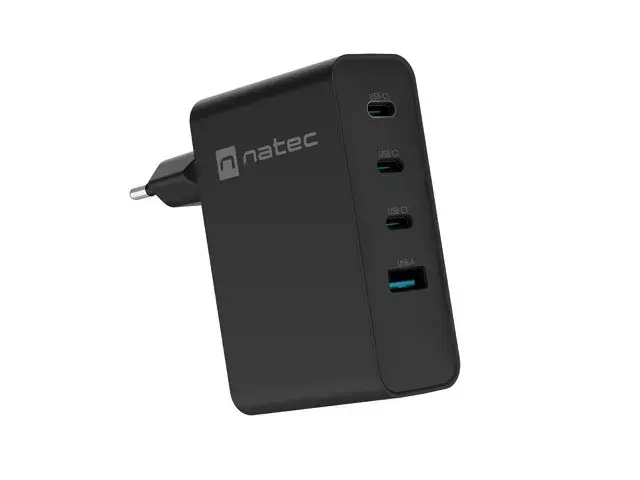 USB Charger Ribera GAN 3xUSBC + USBA 100W