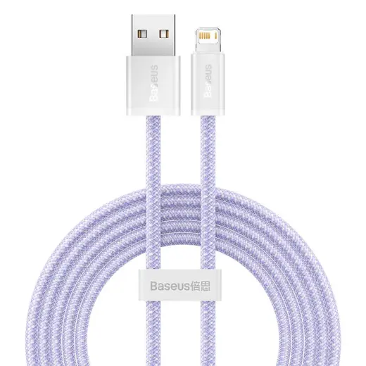 Baseus Dynamic 2 Series data transfer and charging cable | USB-A to Lightning | 12W | 2m | purple