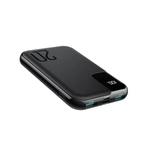 Joyroom Starchi power bank 10000mAh 20W Power Delivery Quick Charge 2x USB | 1x USB Type C black (JR-QP190 mini)