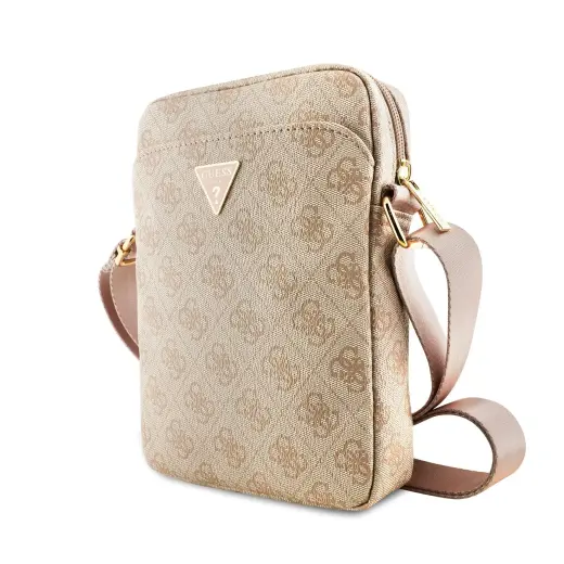 Guess PU 4G Triangle Logo Bag 8" Pink