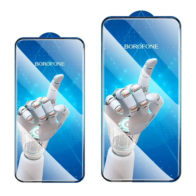 Borofone BF6 Diamond Armor Full Screen HD aizsargstikls telefona ekrānam iPhone 17 Pro (10 gab.)