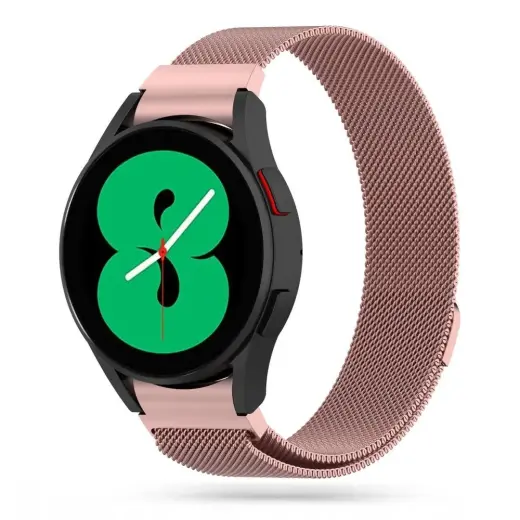 Tech-Protect MilaneseBand 2 Strap for Samsung Galaxy Watch 4|5|5 Pro|6|7|FE - Pink