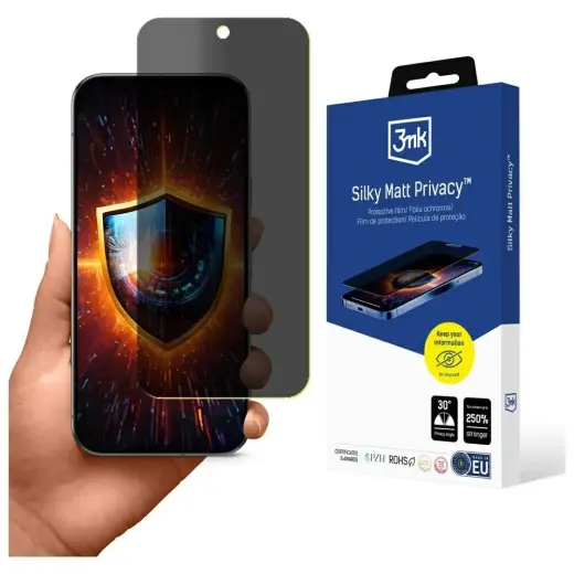 3MK Silky Matt Privacy Screen Protector for Google Pixel 9 Pro
