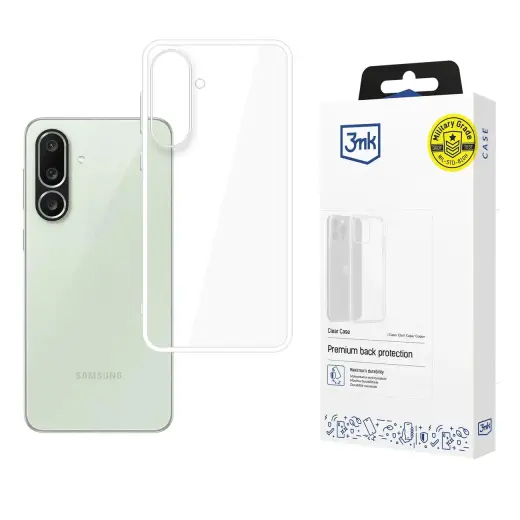 3mk Clear Case for Samsung Galaxy M56 - transparent