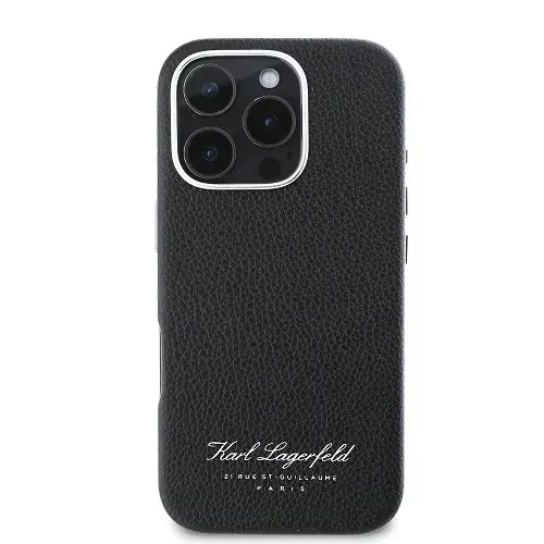 Karl Lagerfeld KLHCP16LPGWCMKHK iPhone 16 Pro 6,3" hardcase czarny|black hotel RSG
