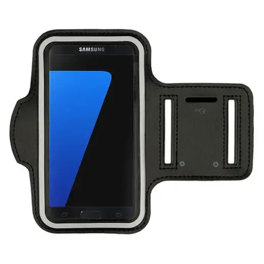 Armband SLIM Type 1 Case for Iphone 13/13Pro/14/14 Pro/15/15Pro/16/16 Pro/Samsung S21/S22/S23/S24 (5,5 Inches) BLACK