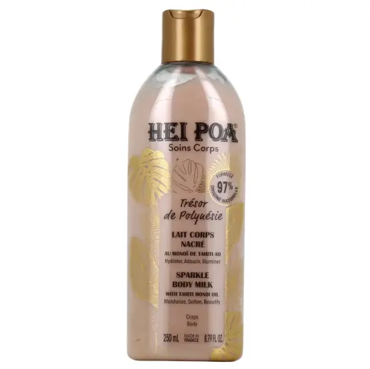 Hei Poa, Tresor De Polynesie, Sparkling, Body Milk, 250 ml