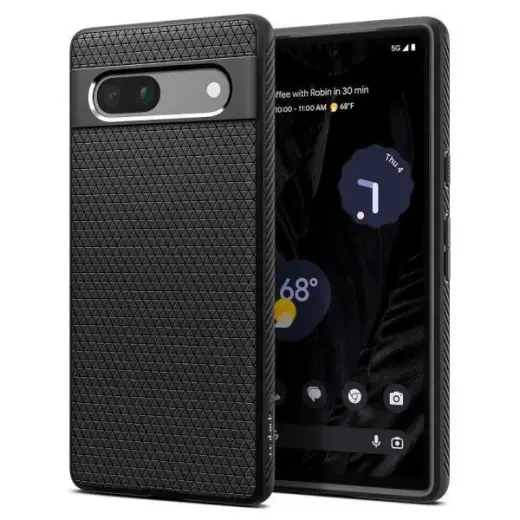 Spigen Liquid Air Google Pixel 7A czarny|matte black ACS05815