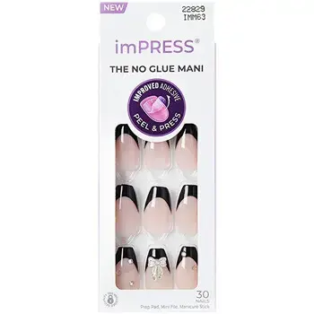 Kiss My Face imPRESS Nails By The River - Samolepicí nehty ( 30 ks )