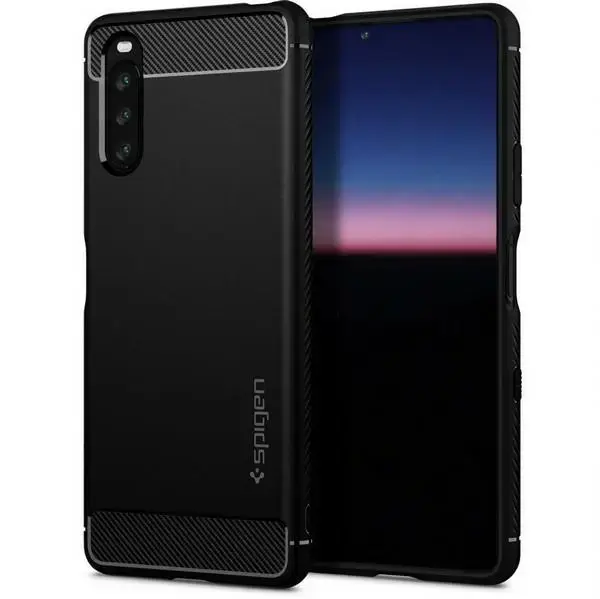 Spigen Rugged Armor Sony Xperia 10 III czarny|black ACS02842