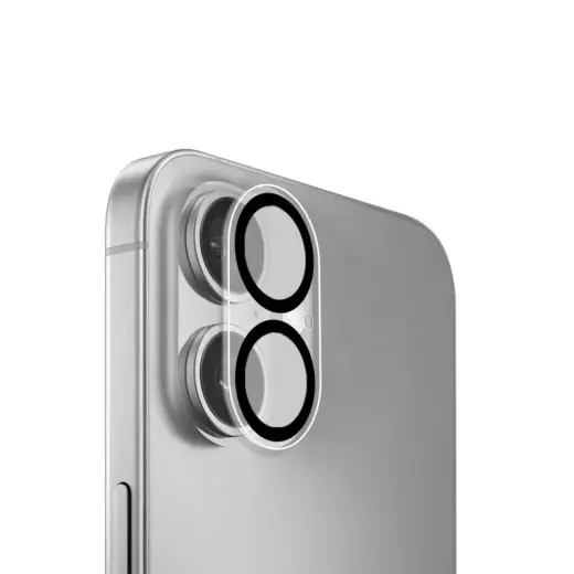 Puro Camera Standard Tempered Glass for iPhone 17 | iPhone 16 for Camera Island and Lenses
