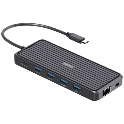 4smarts SmartDock 11in1 Charging Station 4xUSB-A/USB-C/RJ45/Audio/Mic/HDM