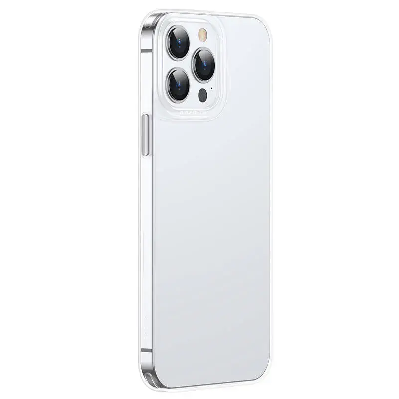 Baseus vienkāršs caurspīdīgs korpuss iPhone 13 Pro Max (balts)