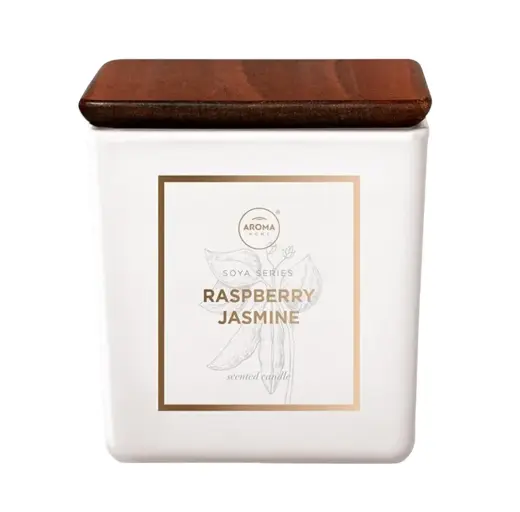 Aroma Home, Raspberry & Jasmine, Scented Candle, 115 g