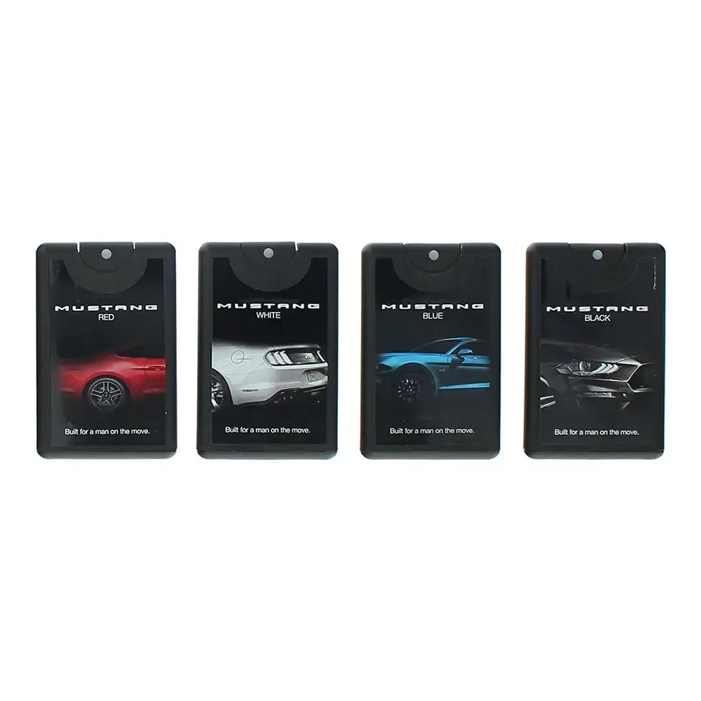 Set Ford: Mustang White, Eau De Toilette, For Men, 20 ml + Mustang Red, Eau De Toilette, For Men, 20 ml + Mustang Black, Eau De Toilette, For Men, 20 ml + Mustang Blue, Eau De Toilette, For Men, 20 ml