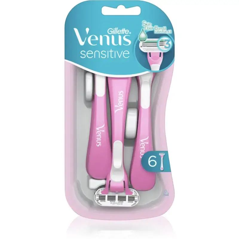 Gillette Venus Sensitive - Disposable Razors 6 Pieces