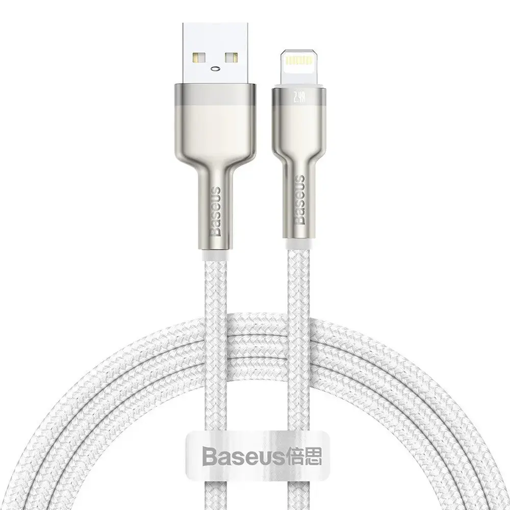 Baseus Cafule Series data transfer and charging cable | USB-A to Lightning | 12W | 1m | white