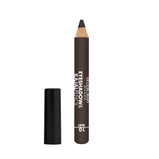 Deborah, Deborah, Blending, Matt, Eyeshadow & Kajal Eyeliner 2-In-1, 10, Brown, 2 g