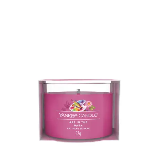 Art in the Park Yankee Candle® Mini, Pink, 5.4cm X 4.4cm | Floral
