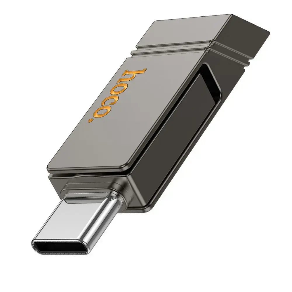 Pendrive 64GB USB 3.2 (USB A + USB C) Hoco UD14 gray