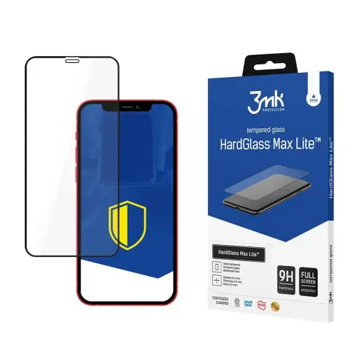 3mk HardGlass Max Lite защитное стекло для телефона iPhone 12 | iPhone 12 Pro